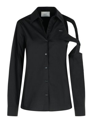 COPERNI: shirts - Black Cotton Shirt