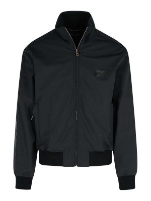 DOLCE & GABBANA: Bomberjacken - Bomberjacke - Schwarz