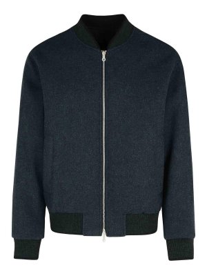 DRIES VAN NOTEN: Bomberjacken - Bomberjacke - Grau