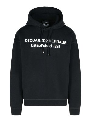 DSQUARED2: Sweatshirts & Pulls - Sweat-Shirts - Noir