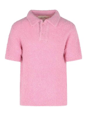 ERL: polo - Polo rosa alpaca miscela