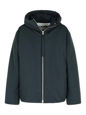 JIL SANDER: Chaquetas y Chaquetones acolchados - Chaqueta Alcochada - Negro