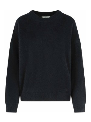 LOULOU STUDIO: クルーネック - クルーネック - 黒