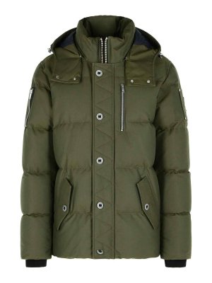 MOOSE KNUCKLES: Kurze Daunenjacken - Daunenjacke - Grün