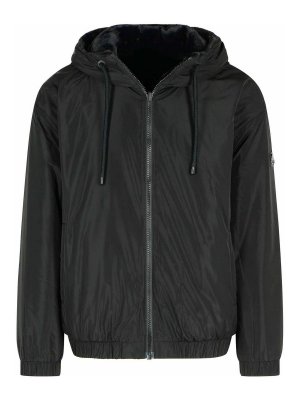 MOOSE KNUCKLES: Sweatshirts & Sweaters - Border Bunny Reversible Polyester Sweatshirt