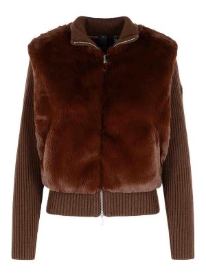 MOOSE KNUCKLES: Col roulé & Col polo - Pull Col Roulé - Marron