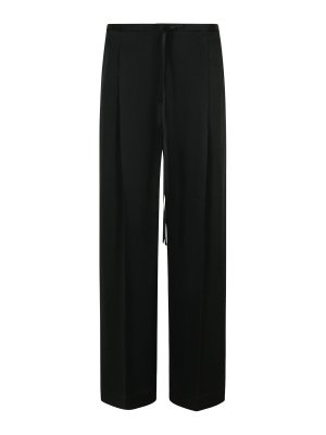 ROHE: カジュアルトラウザー - カジュアルパンツ - 黒