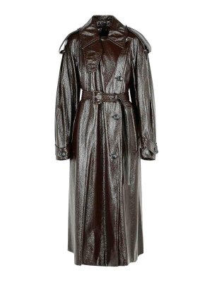 SPORTMAX: Trenchcoats - Trenchcoat - Braun