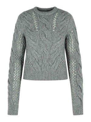 SPORTMAX: クルーネック - クルーネック - グレー