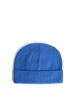 SEVEN GAUGE: beanies - Light Blue Wool Beanie
