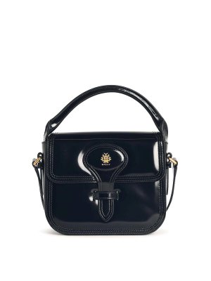 BALLY: pochette - Mini borsa in pelle nera Beckett