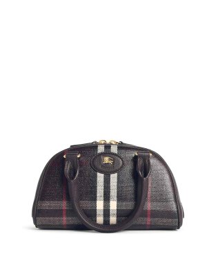 BURBERRY: clutches - Bowling Highlands  Cotton Blend Mini Bag