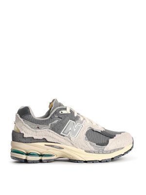 NEW BALANCE: sneakers - 2002 R Sneaker in tessuto grigio