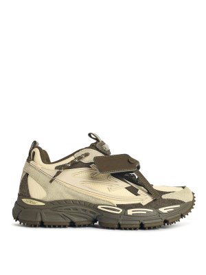 OFF-WHITE: Sneaker - Sneaker - Grün