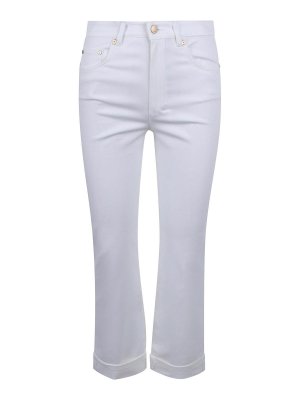 S MAX MARA: Jeans boot-cut - Jeans Boot-Cut - Blanco