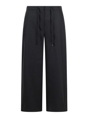 S MAX MARA: casual trousers - Floria wool pants