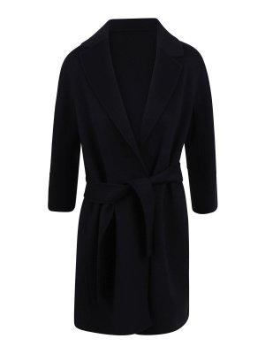 S MAX MARA: Abrigos cortos - Abrigo Corto - Negro