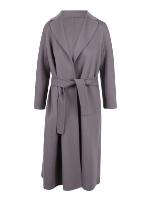 S MAX MARA: long coats - MIDI coat in wool
