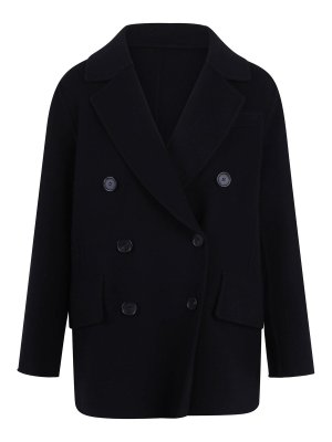 S MAX MARA: blazers - Double -breasted jacket in Lana Lukas