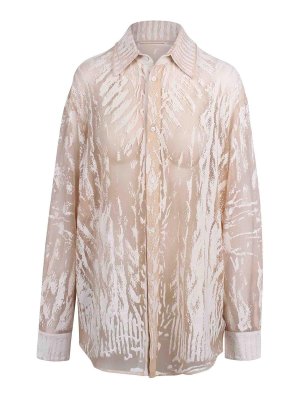 DIESEL: shirts - Overy transparent shirt