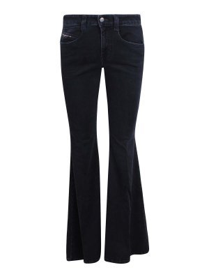 DIESEL: Jeans acampanados - Jeans Acampanados - Negro