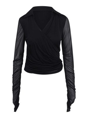 Max Mara: blouses - Jersey and Tulle Aiello blouse