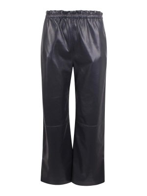 NANUSHKA: casual trousers - Faux leather trousers