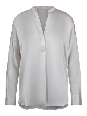 VINCE: blouses - Blouse with V -neck