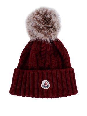 MONCLER: Hüte - Hut - Rot