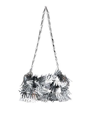 RABANNE: ショルダーバッグ - ショルダーバッグ - 銀