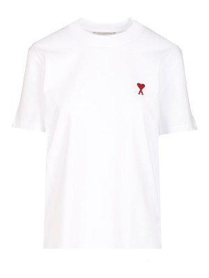 AMI PARIS: Tシャツ - Tシャツ - 白