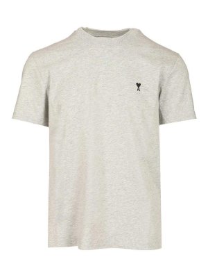 AMI PARIS: t-shirts - Cotton Jersey T-Shirt