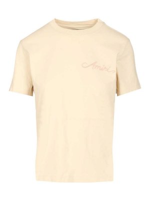 AMIRI: T-shirts - T-Shirt - Beige