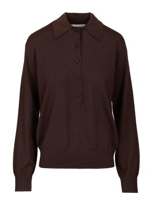 DRIES VAN NOTEN: Polos - Polo - Marrón