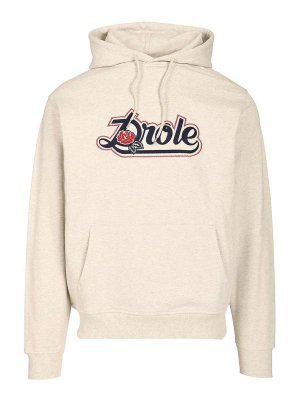 DRÔLE DE MONSIEUR: Sweatshirts & Sweaters - Drle Rose Hoodie
