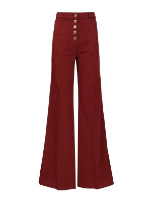 ETRO: flared jeans - Flare Jean