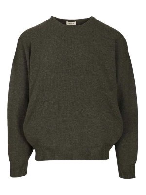 FEAR OF GOD: Pull col rond - Pull Col Rond - Vert