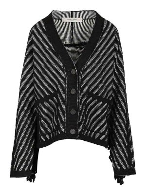 GOLDEN GOOSE: Cardigans - Cardigan - Noir