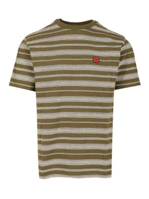 KENZO: t-shirt - Maglietta a righe