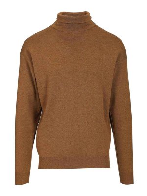 LEMAIRE: Strickpullover mit Rundhalsausschnitt - Rundhalspullover - Braun