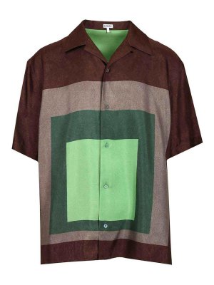 LOEWE: shirts - Albers Bowling Shirt