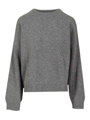LOULOU STUDIO: crew necks - Yak Blend Sweater