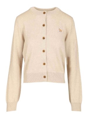 MAISON KITSUNÉ: cardigans - Merino Wool Cardigan