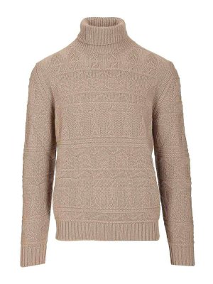 MAURO OTTAVIANI: crew necks - Cashmere Turtleneck Sweater