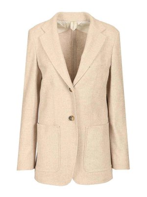 Max Mara: blazers - Single-Breasted Blazer