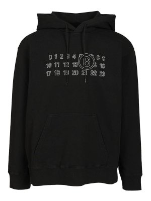 MM6 MAISON MARGIELA: Sweatshirts & Sweaters - Cotton Hoodie