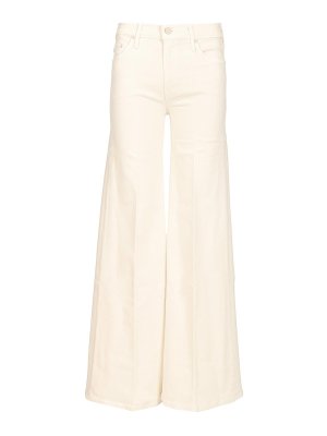 MOTHER: Jeans acampanados - Jeans Acampanados - Blanco