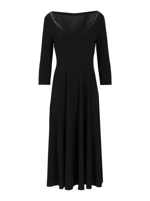 Norma Kamali: Jeans patte d'éléphant - Jean Évasé - Noir