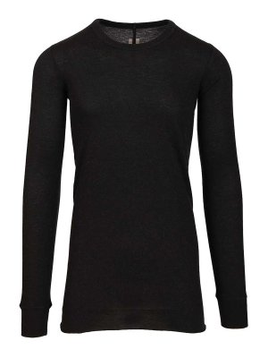 RICK OWENS: t-shirts - Long-Sleeved T-Shirt