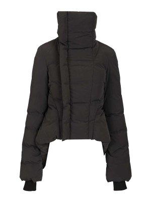 RICK OWENS: Chaquetas y Chaquetones acolchados - Chaqueta Alcochada - Negro